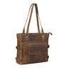 "Liara" Dames Tote Bag Leer