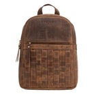 damen rucksack braun leder