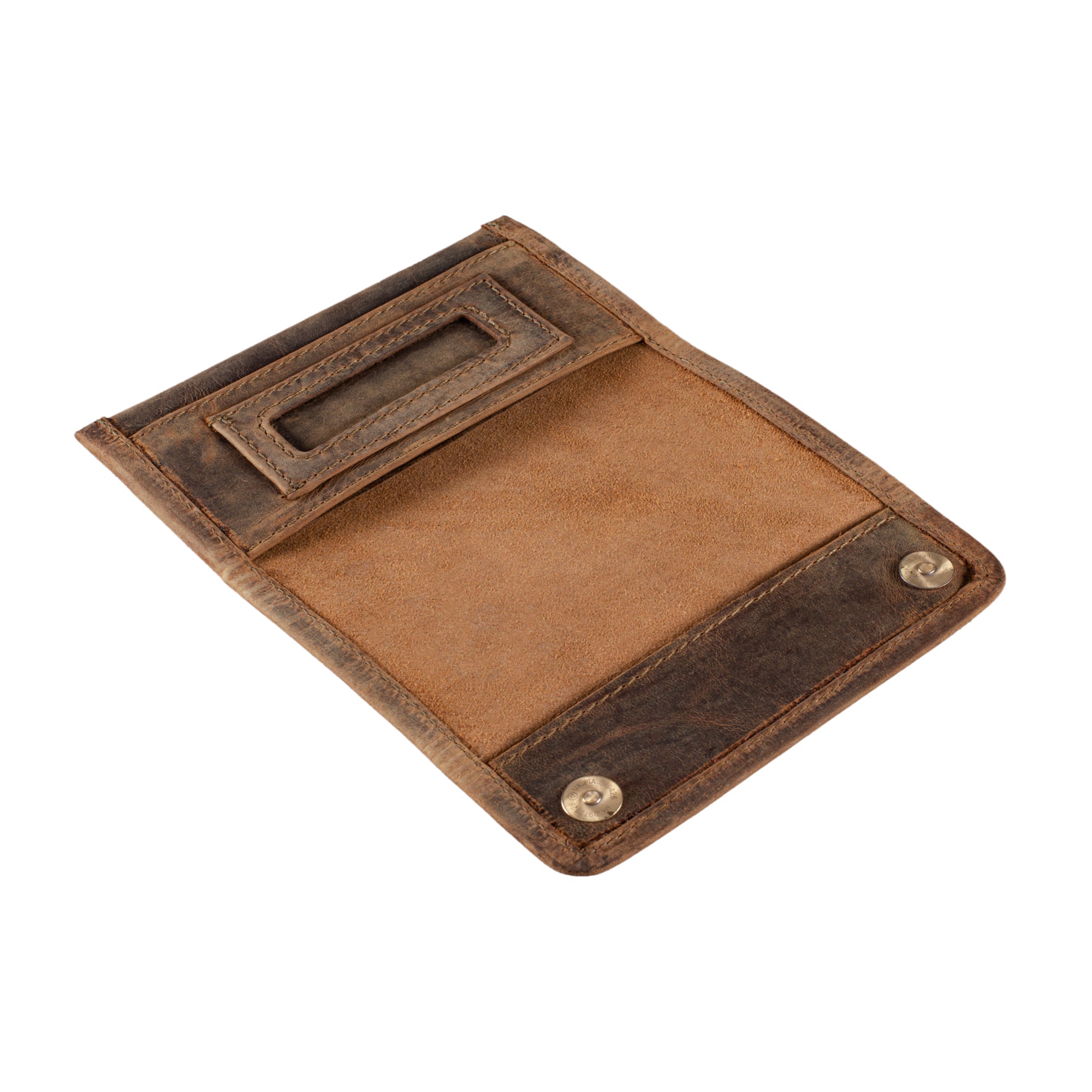 Eleganter Vintage Tabakbeutel braun