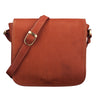 B-Stock "Isabelle" schoudertas dames leder klein