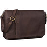 "Nicolas" Messenger Bag laptop tas leer
