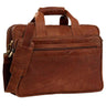 B-Stock "Leopold" schoudertas herenleer tas