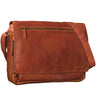 "Jan" 15,6 inch laptoptas leer