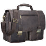 "Robin" vintage zakelijke tas leren aktetas
