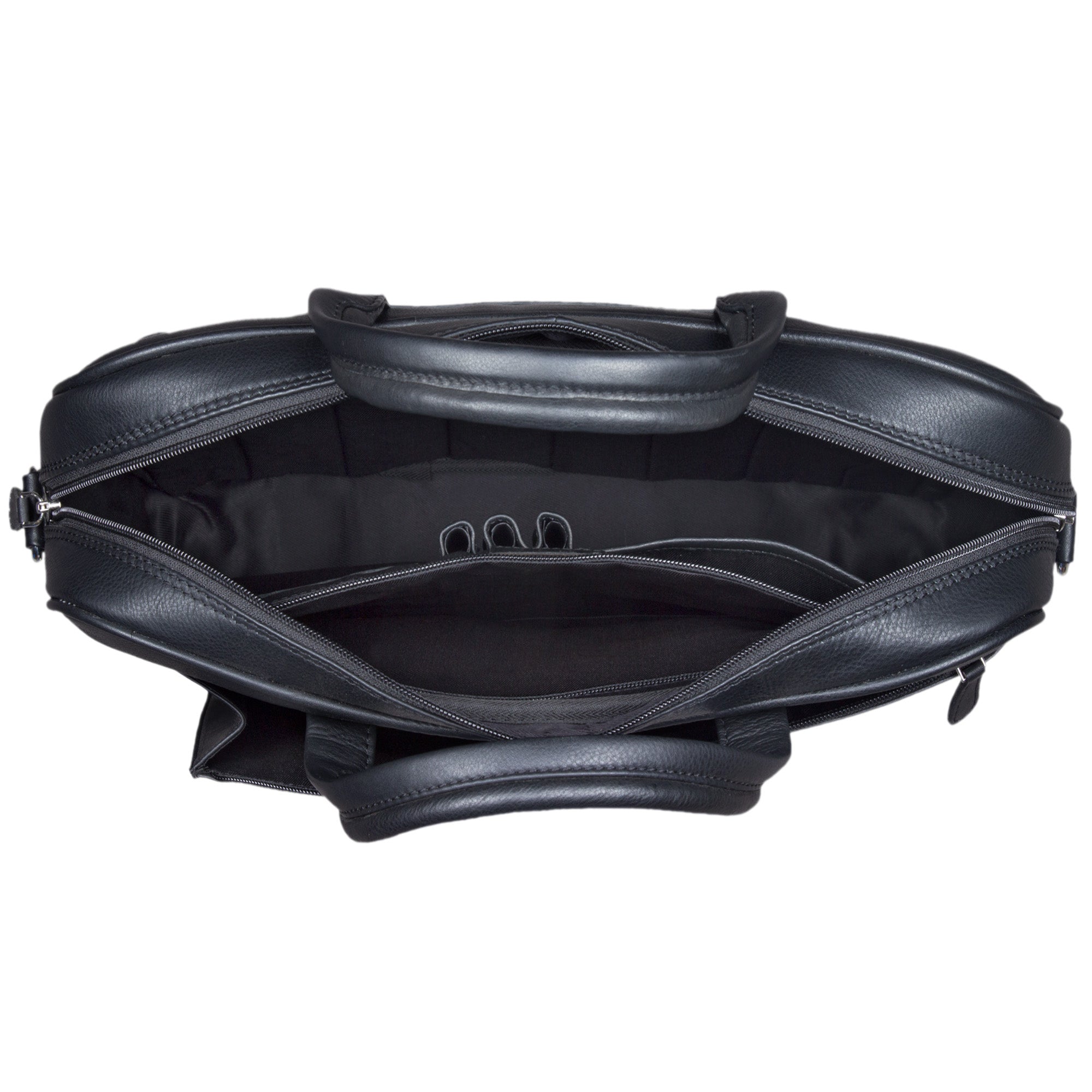 Umhängetasche Leder schwarz Herren Damen