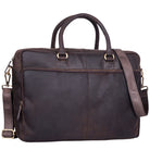 Vintage Umhängetasche Leder dunkelbraun