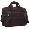 B-Stock "Leopold" schoudertas herenleer tas