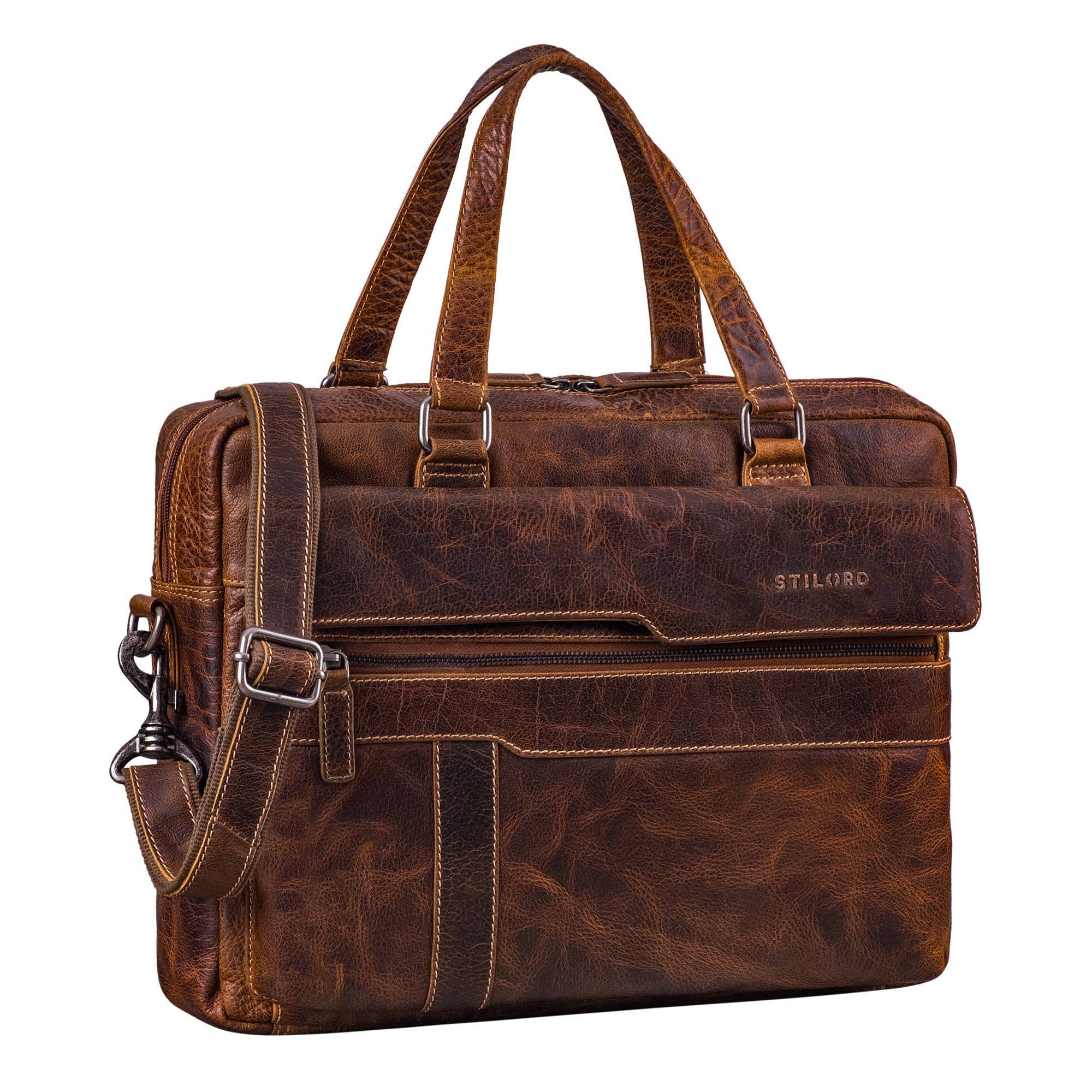 Damen Ledertasche vintage herren braun