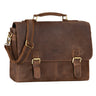 "Dorian" Big Briefcase Leather Gents