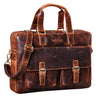 B-Stock "Alonso" vintage businesstas echt leer