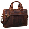 "Andrew" vintage zakelijk lederen tas