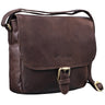 B-Stock "Zoe" schoudertas dames leder klein