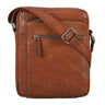 "Bruce" vintage herenkoffer lederen tas...