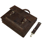 Bürotasche braun Leder
