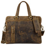 "Lory" Vintage Werktas Leer Dames