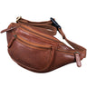 "Eliah" Leren Heuptas Vintage Voor Reizen Festivals En Outdoor
