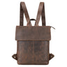 "Charlie" Vintage lederen rugzak bruin