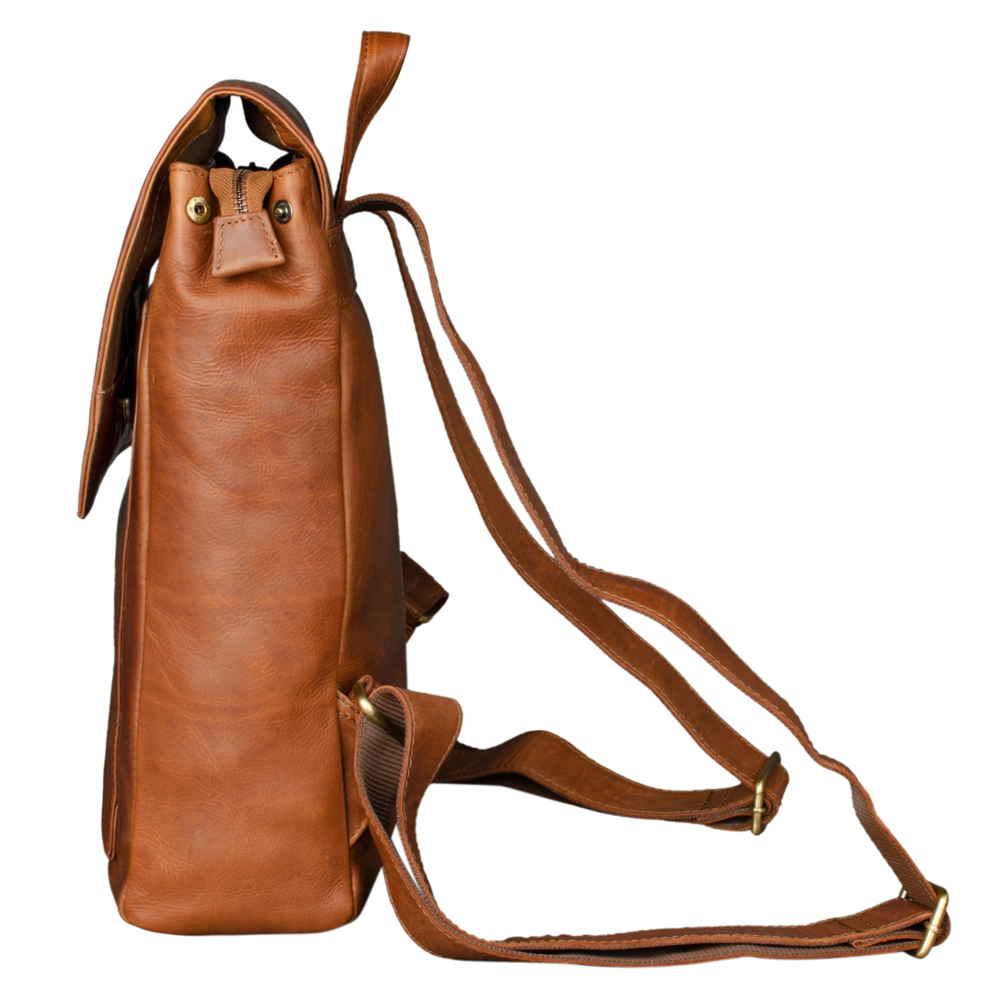 Freizeit Rucksack Leder Damen groß
