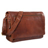 "Jan" 15,6 inch laptoptas leer