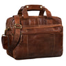 "Ervaring" vintage leraarstas leer groot