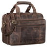 "Ervaring" vintage leraarstas leer groot