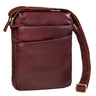 "Pia" Vintage schoudertas damesleer