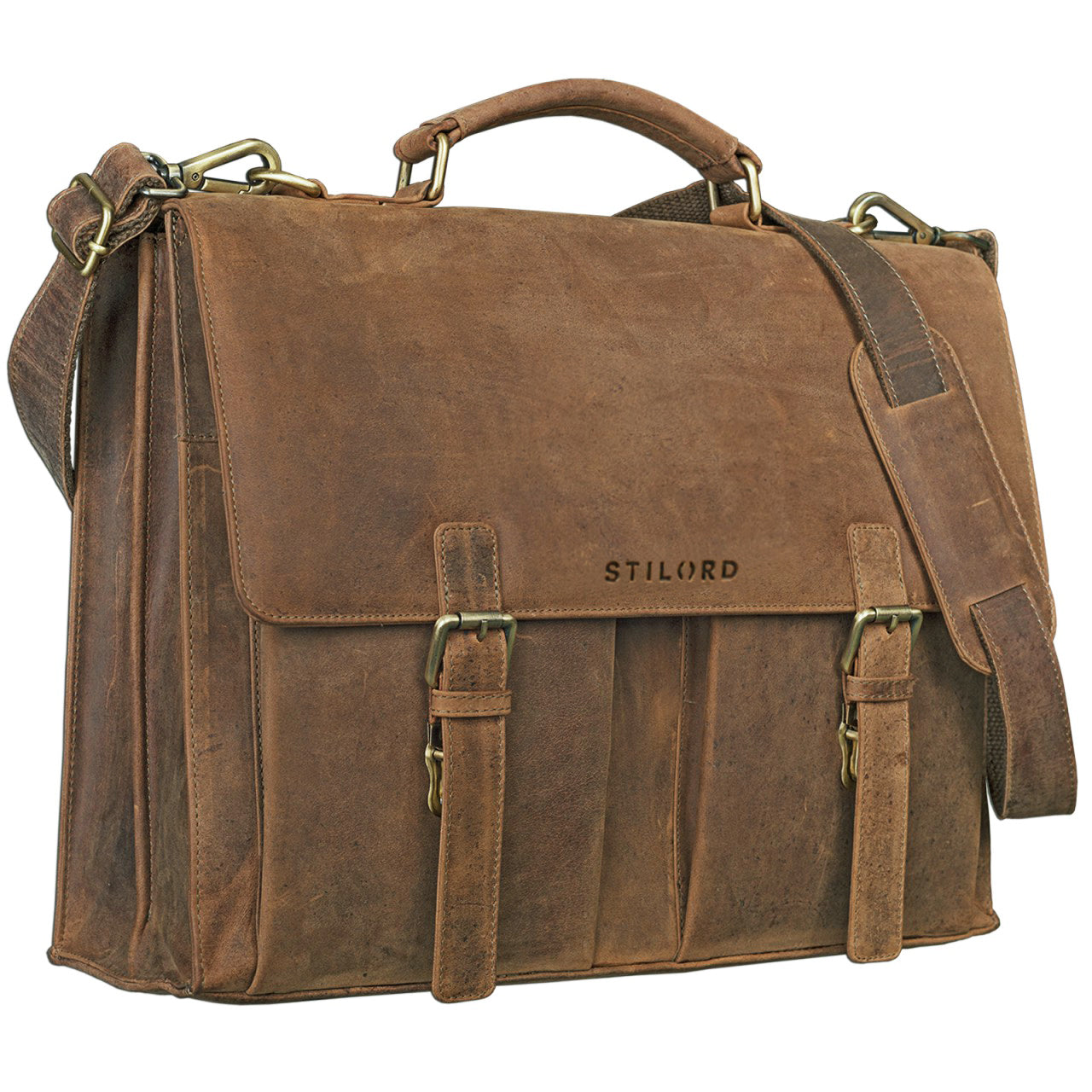 Vintagetasche braun Business Arbeit Büro Aktentasche