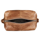 Kulturtasche braun