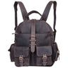 "Nevada" rugzak 13,3 inch laptop in vintage design leer