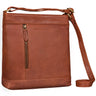 "Moni" Stijlvolle Crossbody Tas voor Dames van Leer Middelgroot Tablet 11"