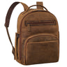 “Paco” Premium Business Rugzak Heren Leer Large XL - Laptop Rugzak 15.6 Inch