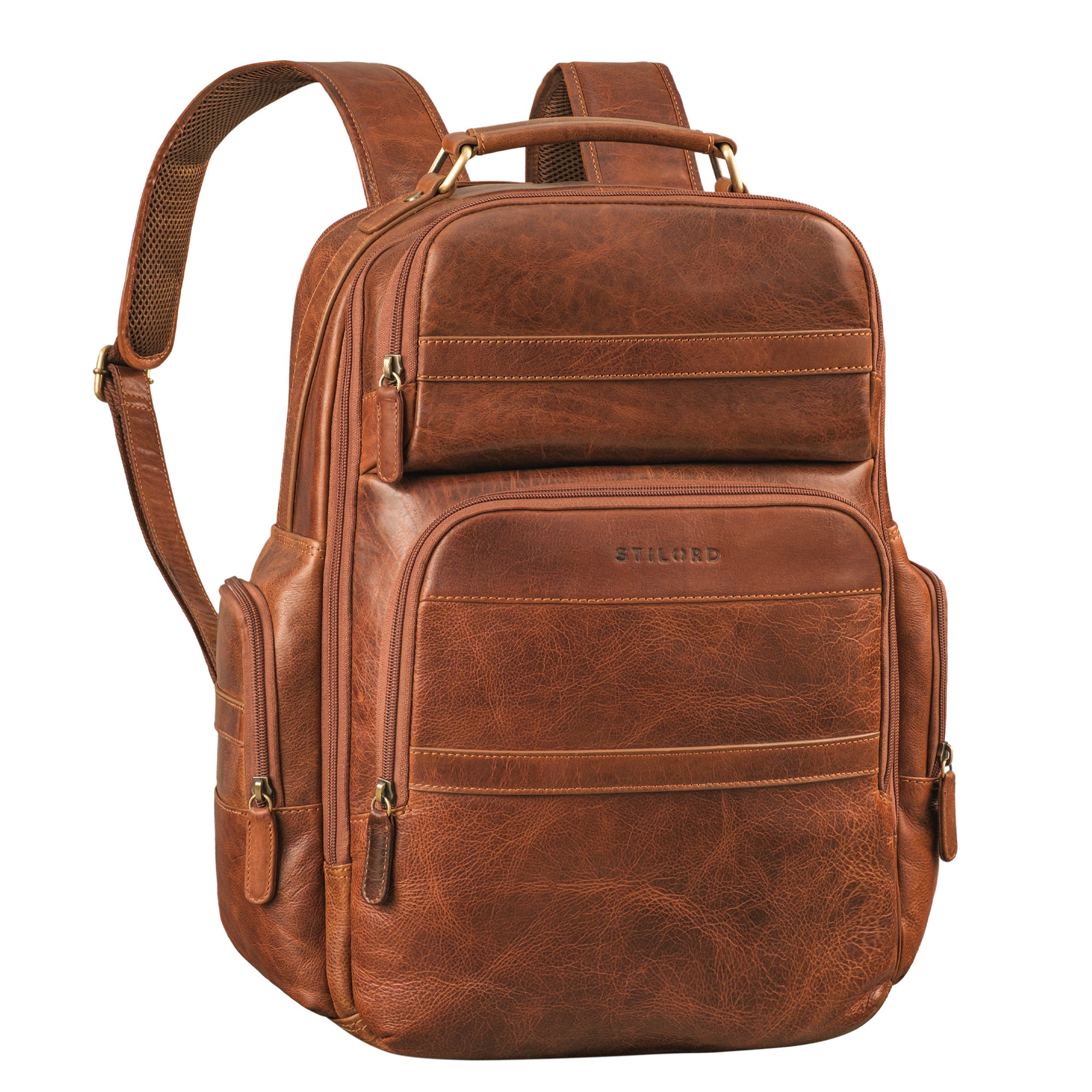 Rucksack Leder Groß Vintage