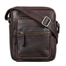 "Rayo" Kleine Leren Heren Schoudertas Crossbody voor Dagelijks Gebruik