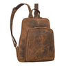 "Delia" Hoge kwaliteit vintage dames rugzak