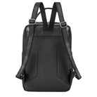 damen rucksack echt leder schwarz