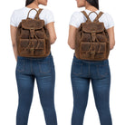 Vintage Rucksack City Freizeit