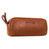 "Dale" Leren Etui voor Pennen Vintage