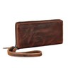 "Poppy" 3-in-1 Leren Portemonnee met Smartphonevak Dames Clutch Tas