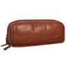 "Flo" Vintage lederen etui groot