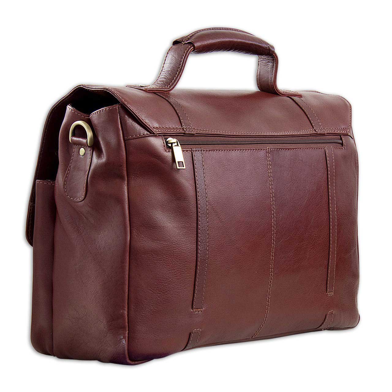 Vintage Businesstasche Leder mit Schloss