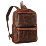 "Erin" Grote Leren Rugzak Mannen & Vrouwen Laptoprugzak 15 - 16 Inch