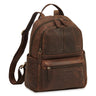 "Berry" Vintage Echte Leren Rugzak Dames Vintage 13 inch