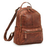 "Berry" Vintage Echte Leren Rugzak Dames Vintage 13 inch
