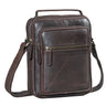 "Lazzaro" Kleine Leren Schoudertas Heren Tablet 10,9 Inch