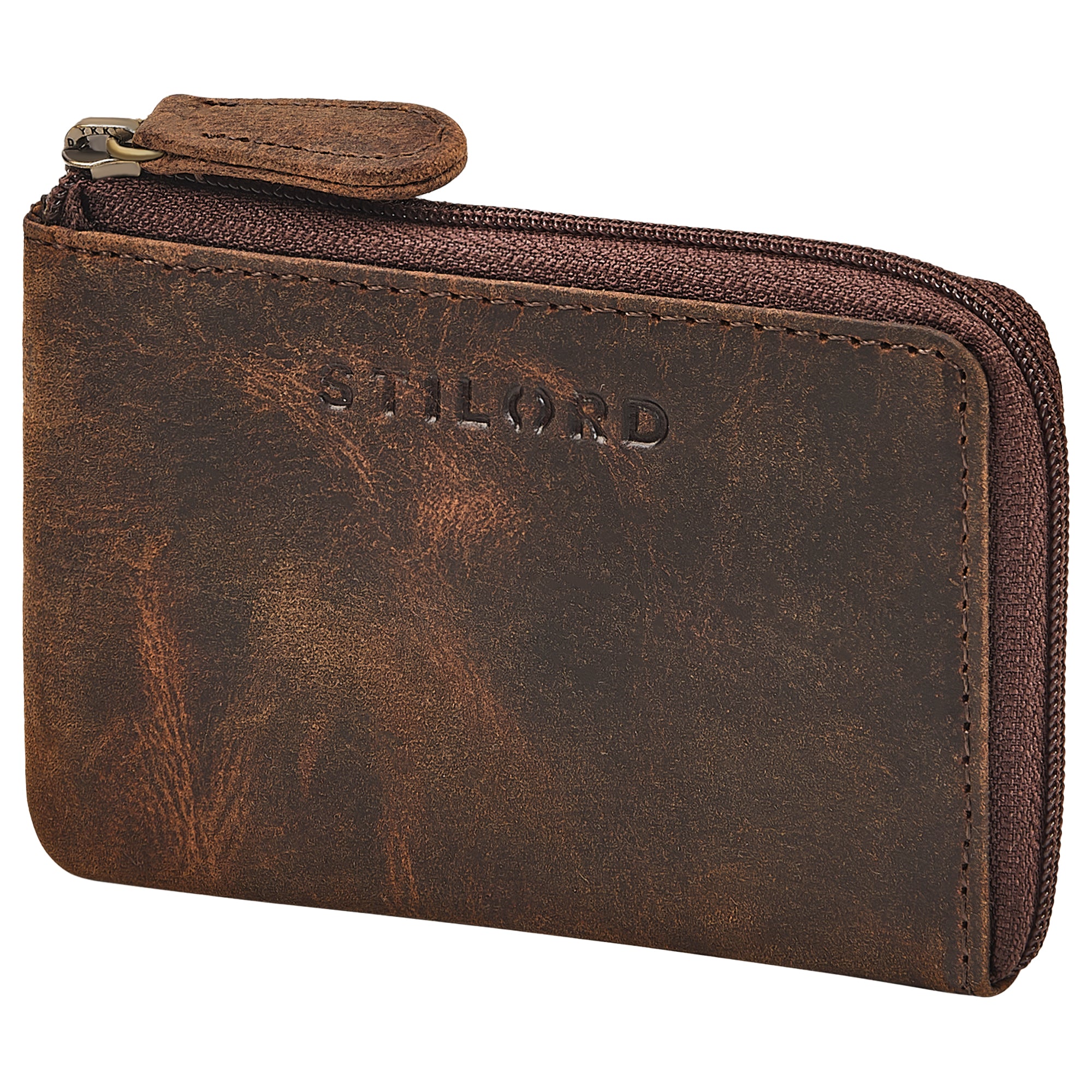 leder key organizer braun