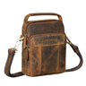 "Nomad" Crossbody Tas Heren Leer Klein