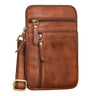 "Brooks" Crossbody Heuptasje Leer Vintage