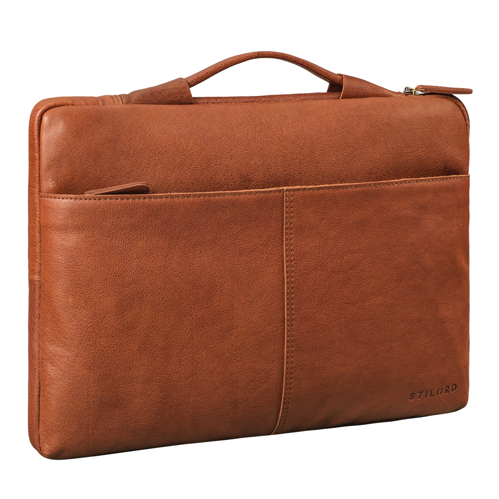 Braune Leder Laptop Tasche 15 6 Zoll Herren