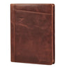 "Marek" Lederen A4 Documentenmap met Rits & Tabletvak 13 - 13,6 inch
