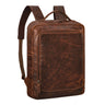 "Zabel" leren laptop rugzak 15,6 inch